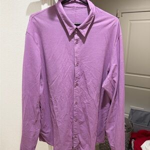 lululemon athletica Lavender Button Down Shirt